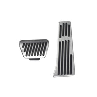 Pédales Aluminium BMW Série 5 6 7 F10 F11 F01 - détail du montage - Becquet Voiture
