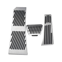 Pédales Aluminium BMW Série 5 6 7 F10 F11 F01 - vue rapprochée - Becquet Voiture