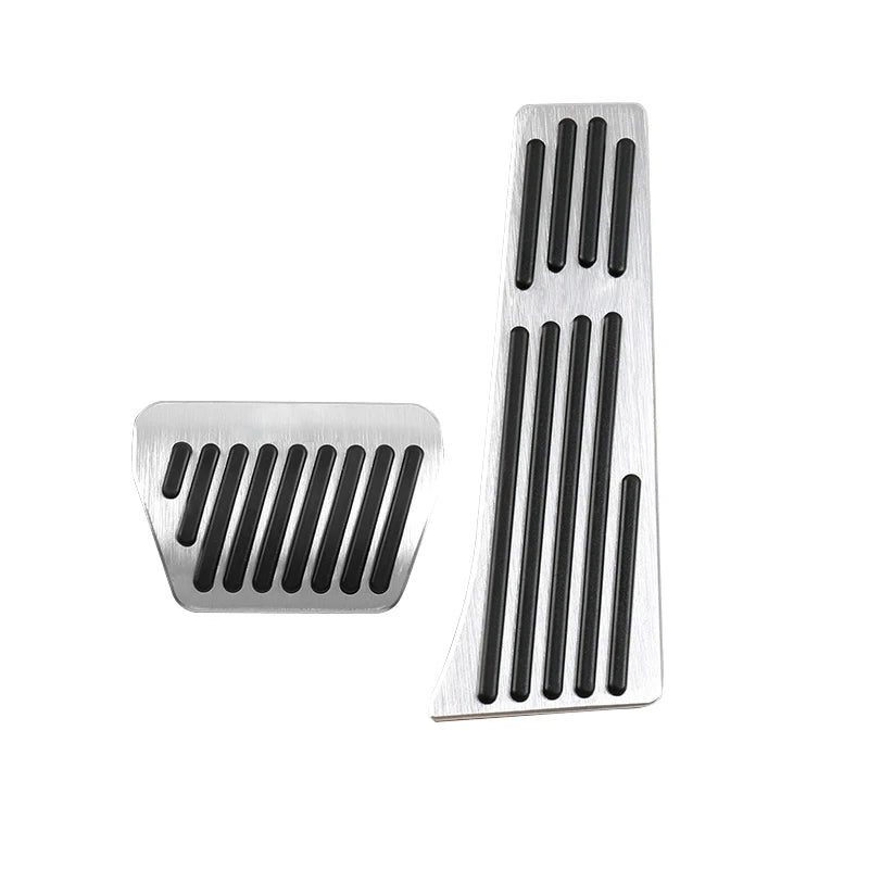 Pédales Aluminium BMW Série 5 G30 G31 2017-2023 - vue de dessus - Becquet Voiture