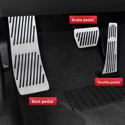 Pédales Aluminium BMW Série 5 G30 G31 2017-2023 - vue de profil - Becquet Voiture