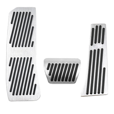 Pédales Aluminium BMW Série 5 G30 G31 2017-2023 - vue rapprochée - Becquet Voiture