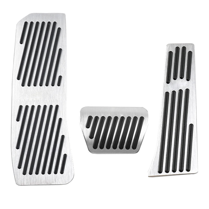 Pédales Aluminium BMW Série 5 G30 G31 2017-2023 - vue rapprochée - Becquet Voiture