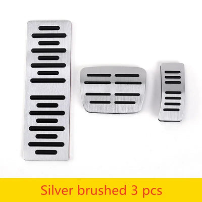 Pédales Aluminium Carbone Audi Q5 A4 A6 Q7 - vue de trois-quarts 2 - Becquet Voiture