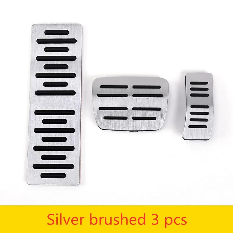 Pédales Aluminium Carbone Audi Q5 A4 A6 Q7 - vue de trois-quarts 2 - Becquet Voiture