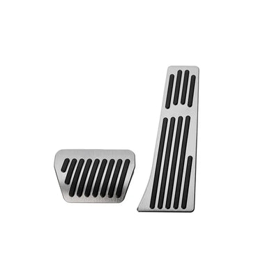 Pédales Antidérapantes BMW X5 E70 F15 2006-2018 - détail du montage - Becquet Voiture