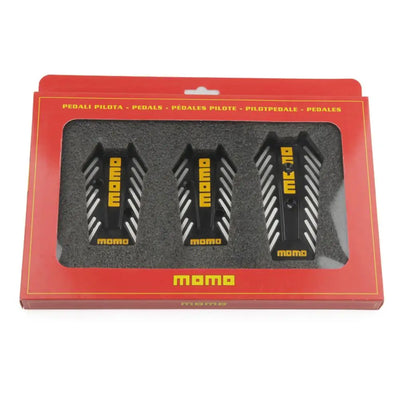 Pédales de Course Universelles Boîte Manuelle (Kit 3 Pièces) - vue rapprochée - Becquet Voiture