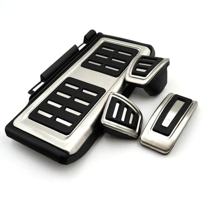 Pédales Inox Audi A3 8V 2014-2020 - vue arrière - Becquet Voiture