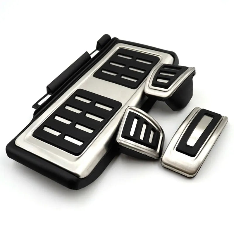 Pédales Inox Audi A3 8V 2014-2020 - vue arrière - Becquet Voiture