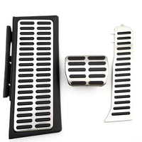 Stainless Steel Pedals Audi A3 S3 8-Door 2006-2013 - studio packshot - Becquet Voiture