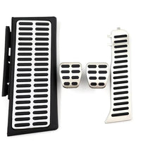 Stainless Steel Pedals Audi A3 S3 8-Door 2006-2013 - three-quarter view - Becquet Voiture