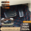 Pédales Inox Ford Explorer U502 2011-2019