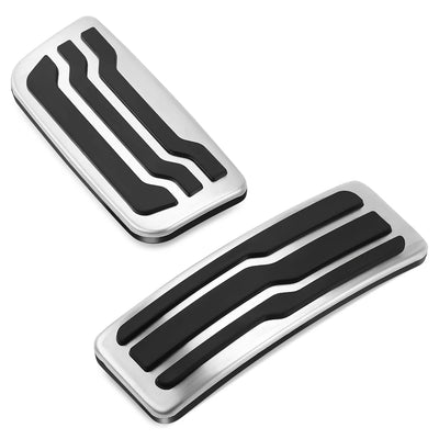 Pédales Inox Ford Explorer U502 2011-2019 - vue de trois-quarts - Becquet Voiture