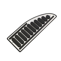 Pédales Inox Ford Focus Jeep Compass 2017-2020 - vue de trois-quarts - Becquet Voiture