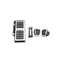 Edelstahlpedale Volkswagen Tharu 2024-2026 - Montagedetail - Becquet Voiture