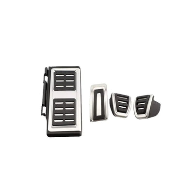 Pédales Inox Volkswagen Tharu 2024-2026 - détail du montage - Becquet Voiture