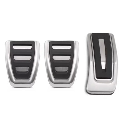 Pédales Inox Volkswagen Tharu 2024-2026 - vue de face 2 - Becquet Voiture