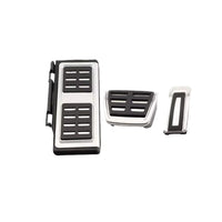 Edelstahlpedale Volkswagen Tharu 2024-2026 - Nahansicht - Becquet Voiture