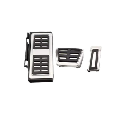Pédales Inox Volkswagen Tharu 2024-2026 - vue rapprochée - Becquet Voiture