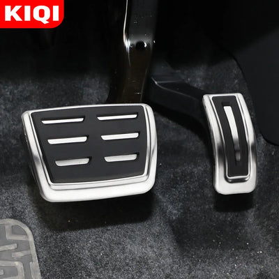 Pédales Inox VW Golf 3 4 Polo Audi A1 A2 A3 TT - vue de profil - Becquet Voiture