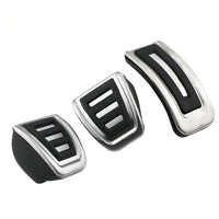 Pédales Inox VW Golf 3 4 Polo Audi A1 A2 A3 TT - vue de trois-quarts - Becquet Voiture