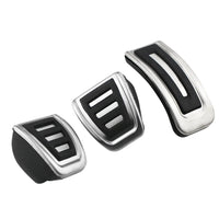 Pédales Inox VW Golf 3 4 Polo Audi A1 A2 A3 TT - vue rapprochée - Becquet Voiture