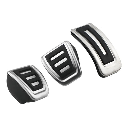 Pédales Inox VW Golf 3 4 Polo Audi A1 A2 A3 TT - vue rapprochée - Becquet Voiture