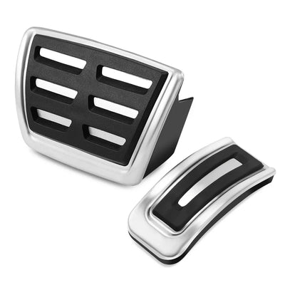 Pédales Inox VW Golf 4 Polo Audi A3 SEAT Leon - installé sur véhicule 2 - Becquet Voiture