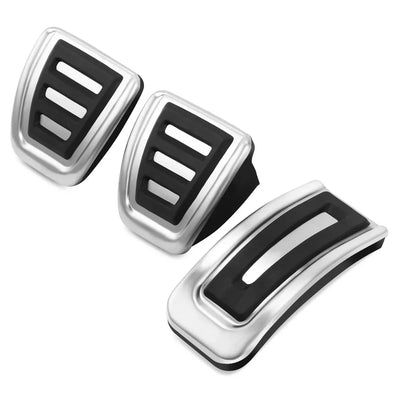 Pédales Inox VW Golf 4 Polo Audi A3 SEAT Leon - vue arrière 2 - Becquet Voiture