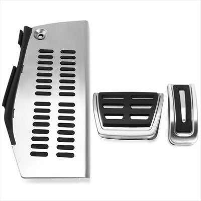 Pédales Inox VW Golf 4 Polo Bora Audi A3 8L - installé sur véhicule 2 - Becquet Voiture