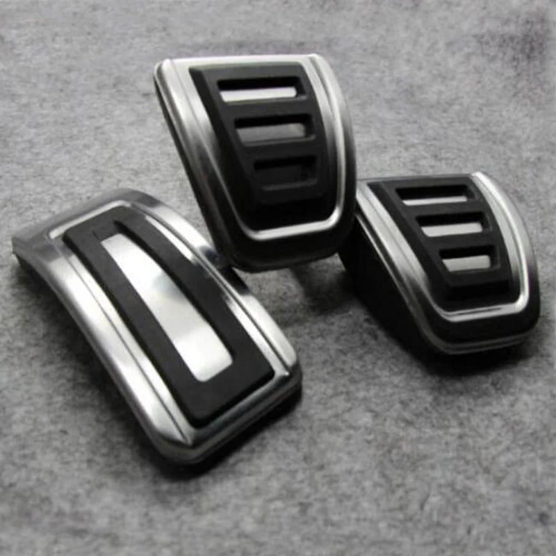 Pédales Inox VW Golf 4 Polo Bora Audi A3 8L - vue arrière - Becquet Voiture