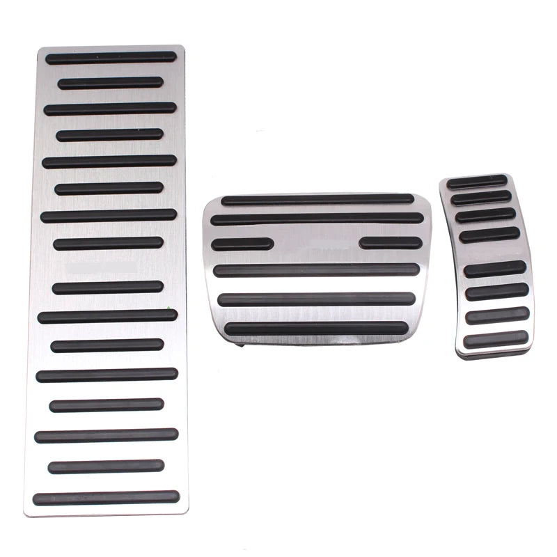 Pédales Sport Alu Audi A4 A5 A6 A7 Q5 - vue de face - Becquet Voiture