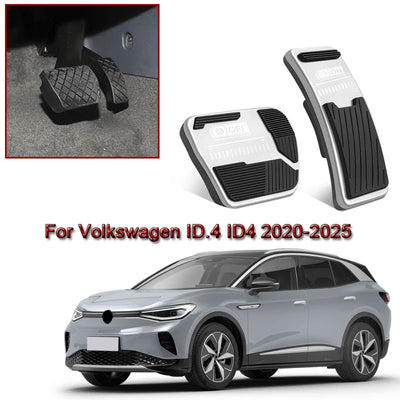 Pédales Sport Alu Volkswagen Tayron ID.4 2020-2026 - détail du montage - Becquet Voiture