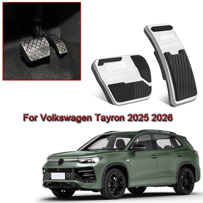 Pédales Sport Alu Volkswagen Tayron ID.4 2020-2026 - vue de face - Becquet Voiture