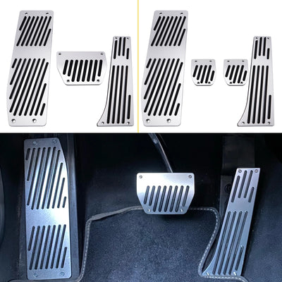 Pédales Sport BMW Série 1 3 5 E46 E90 F10 - vue de face - Becquet Voiture