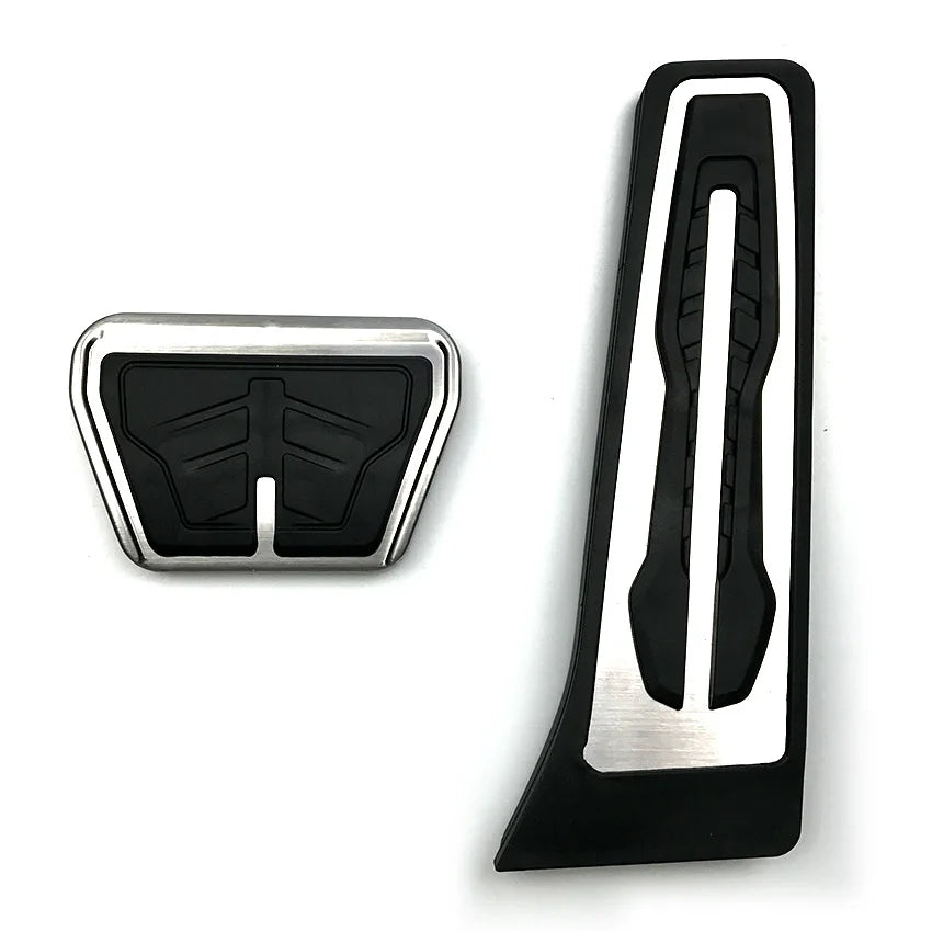 Pédales Sport BMW Série 3 4 5 X3 X5 X6 - vue de face - Becquet Voiture
