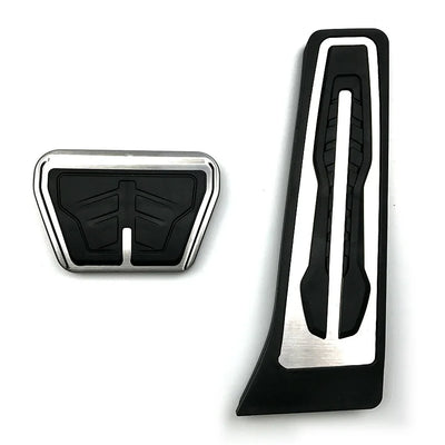 Pédales Sport BMW Série 3 4 5 X3 X5 X6 - vue de face - Becquet Voiture