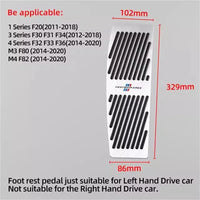 Pédales Sport BMW Série 3 X5 X6 F30 G20 - vue de face 2 - Becquet Voiture