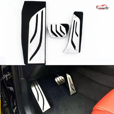 Pédales Sport BMW Série 5 F10 520 525 528 - vue de face - Becquet Voiture