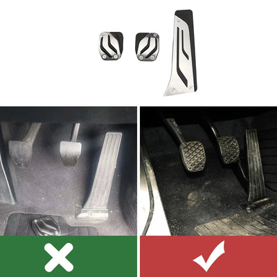 Pédales Sport BMW Série 5 G30 G31 2017 - vue de trois-quarts - Becquet Voiture