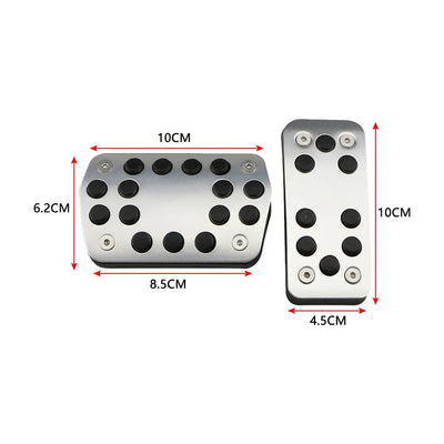 Pédales Sport Ford Focus MK2 MK3 MK4 Kuga - vue rapprochée - Becquet Voiture