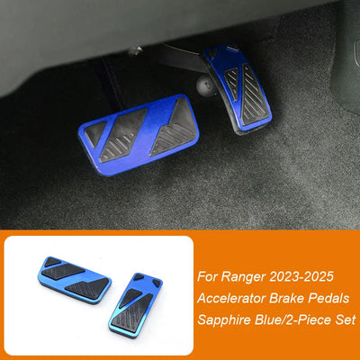 Pédales Sport Ford Ranger Wildtrak T9 2023-2025 - vue arrière 2 - Becquet Voiture