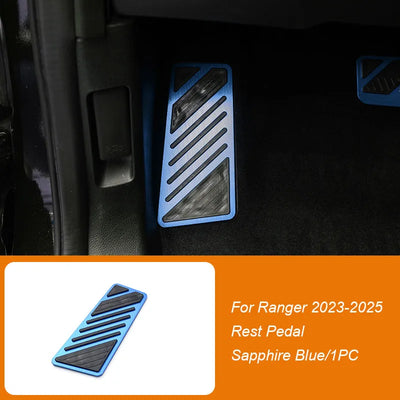 Pédales Sport Ford Ranger Wildtrak T9 2023-2025 - vue de dessus - Becquet Voiture