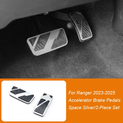 Pédales Sport Ford Ranger Wildtrak T9 2023-2025 - vue de profil 2 - Becquet Voiture