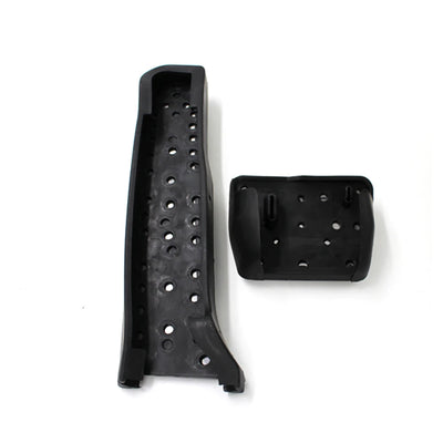 Pédales Sport Inox Audi Q3 VW Passat B7 Touran - vue de trois-quarts - Becquet Voiture