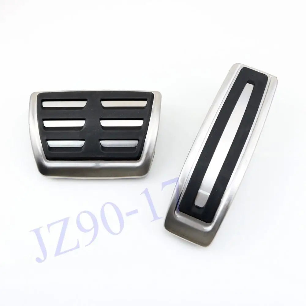 Pédales Sport Inox Audi Q7 Porsche Cayenne VW Touareg 2007-2015 - détail du montage - Becquet Voiture