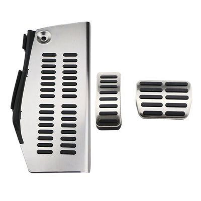 Pédales Sport Inox Volkswagen Golf 4 Audi A3 8L - vue arrière - Becquet Voiture