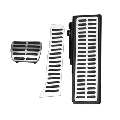 Pédales Sport Inox VW Golf 5 6 Jetta Mk5 Scirocco - détail du montage - Becquet Voiture