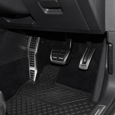 Pédales Sport Inox VW Golf 7 R Audi A3 8V - packshot studio - Becquet Voiture