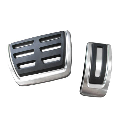Pédales Sport Inox VW Golf 7 R Audi A3 8V - vue arrière - Becquet Voiture