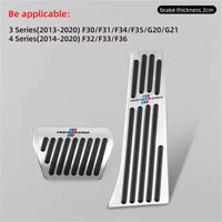 Pédales Sport Logo M BMW Séries 1 3 5 X - vue arrière 2 - Becquet Voiture